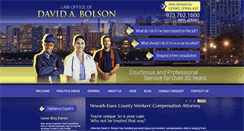Desktop Screenshot of bolsonlaw.com
